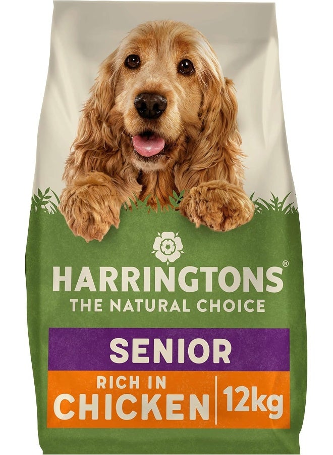 Harringtons Complete Chicken Rice Senior Dry Food 12Kg - Image 1