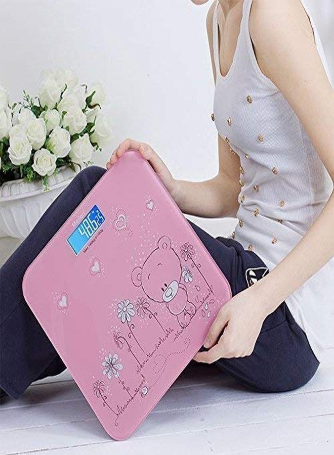 Aagna LCD Display Digital Personal Bathroom Health Body Weight Weighing Scales (Multicolour) - Image 2