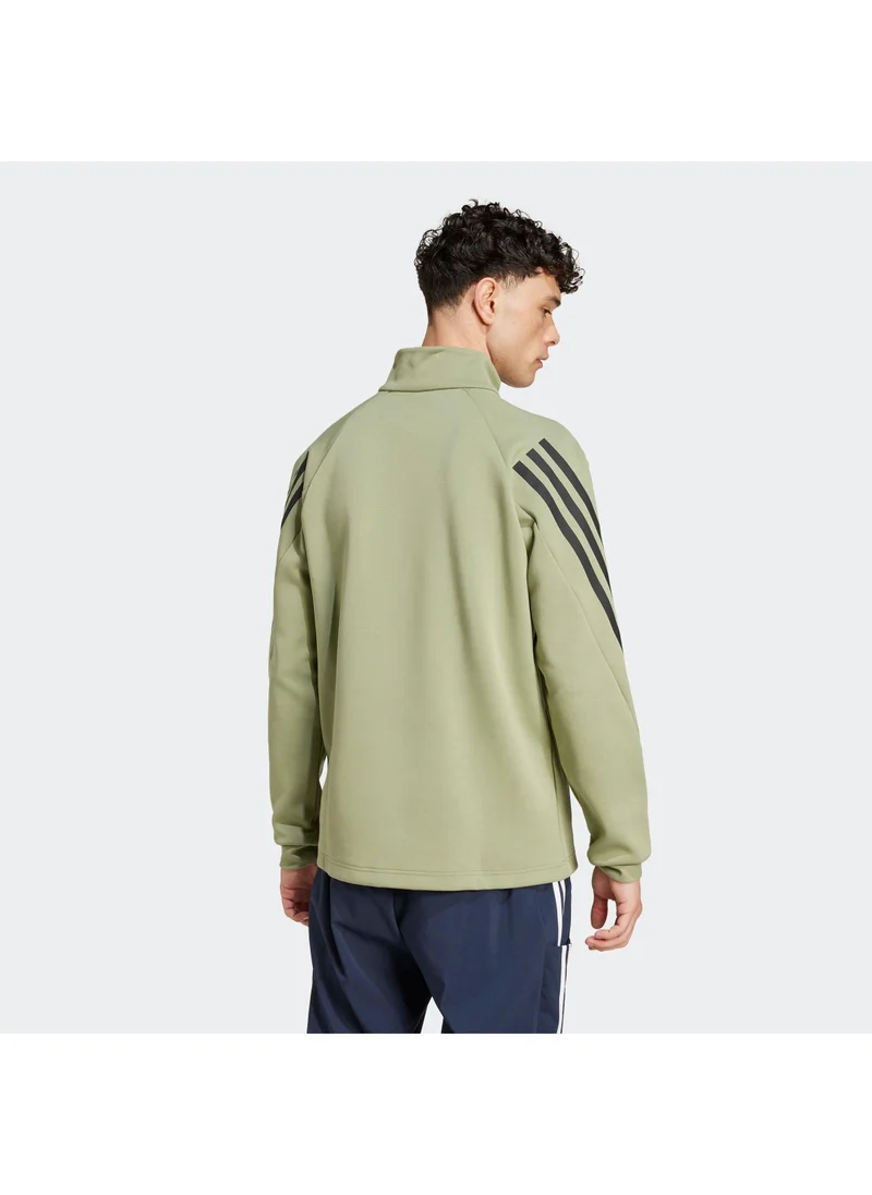 Adidas Future Icon 3 Stripe Sweatshirt