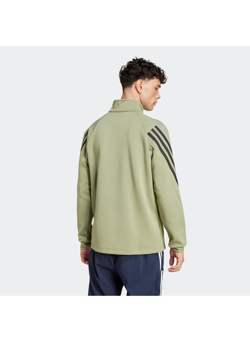 Adidas Future Icon 3 Stripe Sweatshirt  - Image 2