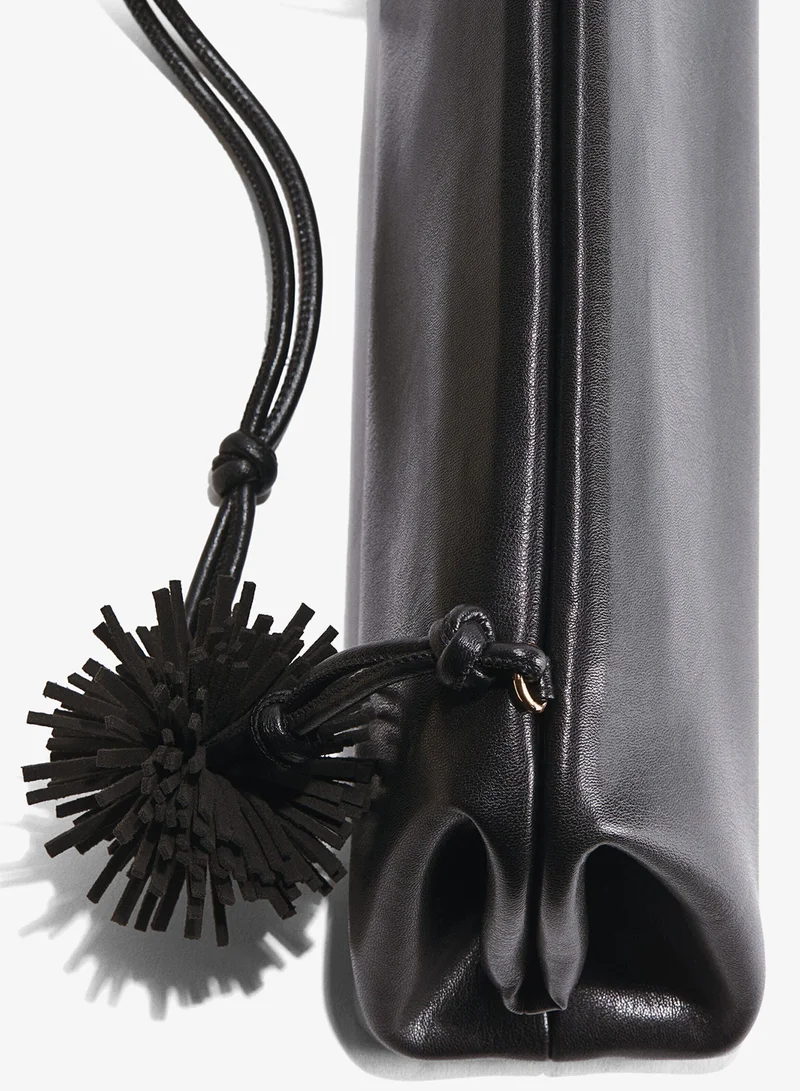 H&M  Pompom-detail shoulder bag for Women | Best Price UAE