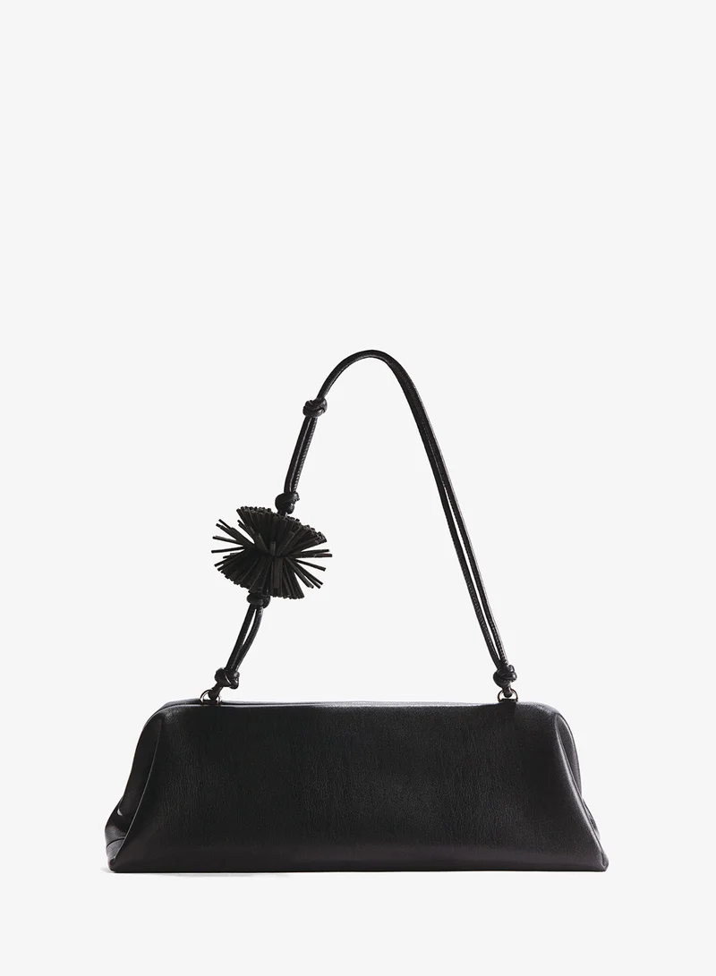 H&M  Pompom-detail shoulder bag for Women | Best Price UAE