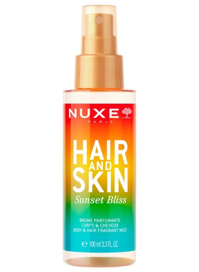 Nuxe Hair And Skin Sunset Bliss Brume Parfumante Corps et Cheveux 100 ml