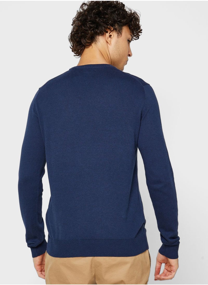 JACK & JONES - Essential Crew Neck Sweatshirt - Image 1