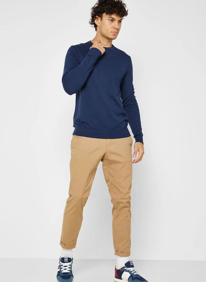 JACK & JONES  Essential Crew Neck Sweatshirt for Men | Best Price UAE