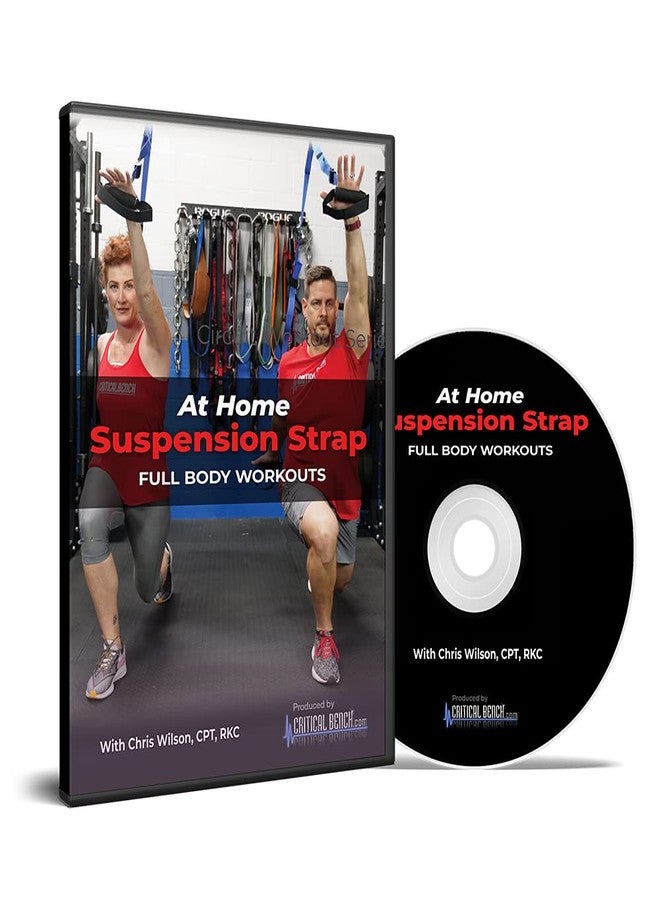 CRITICAL BENCH.COM CRITICAL BENCH at Home Suspension Strap Workout DVD Full Body Workout Build Strength & Mobility from Head to Toe - Image 1