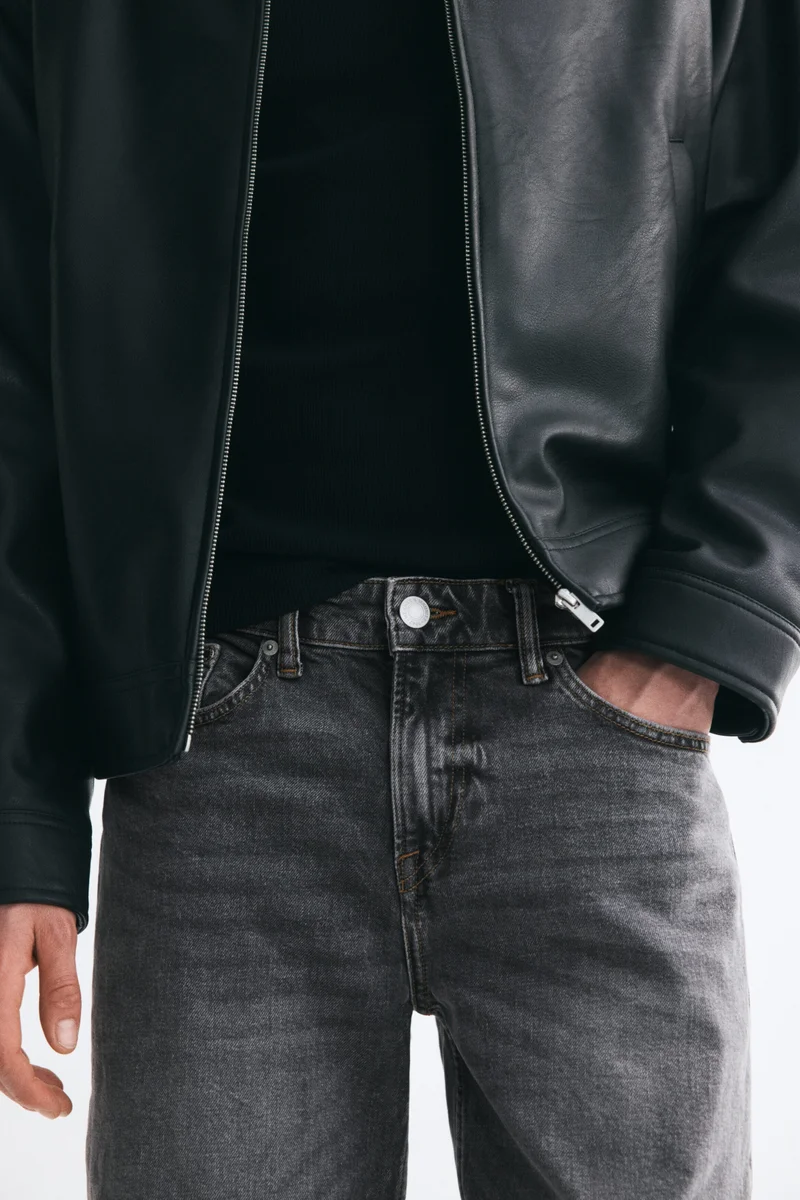 H&M  Straight Regular Jeans for Men | Best Price UAE