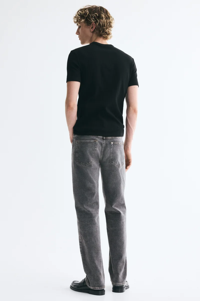 H&M  Straight Regular Jeans for Men | Best Price UAE