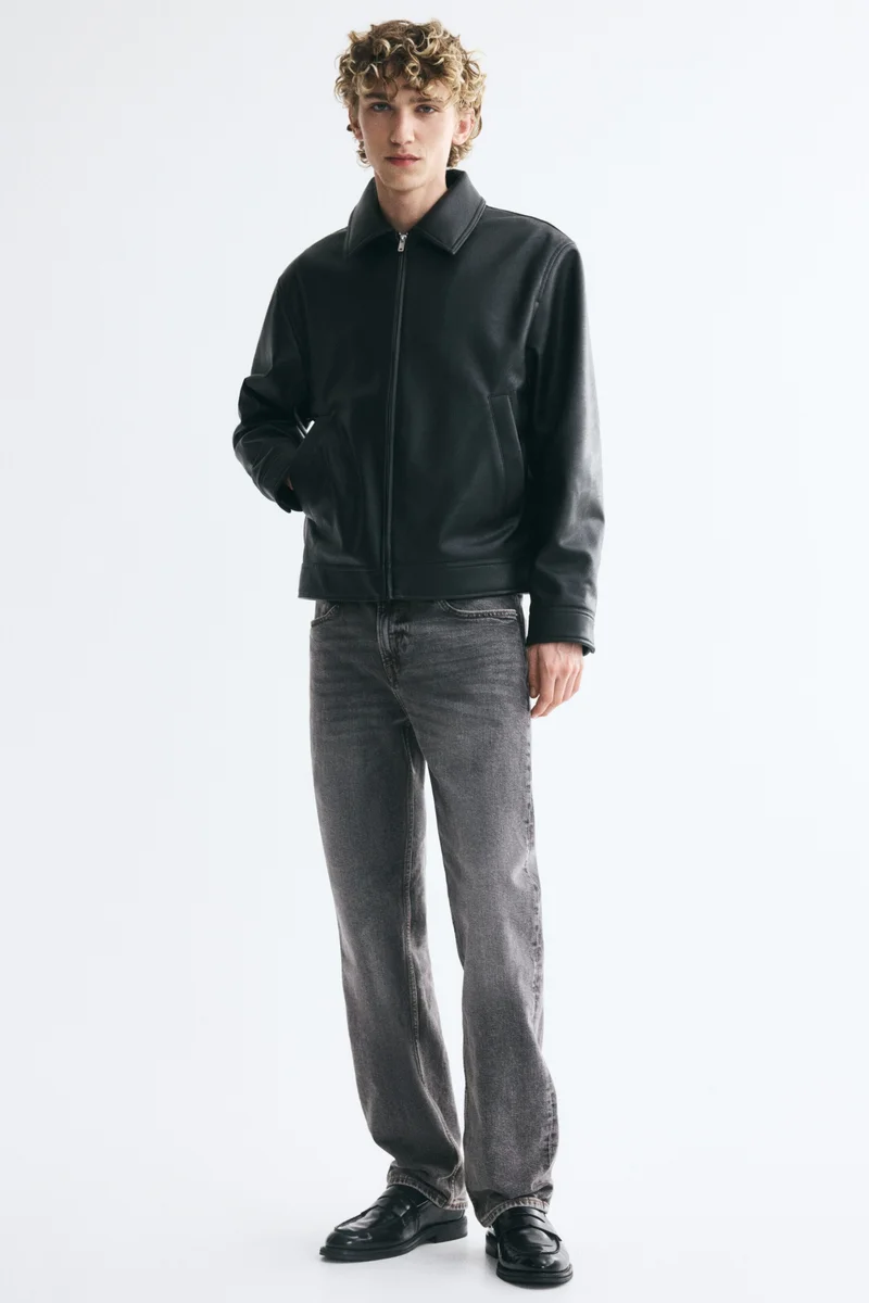 H&M  Straight Regular Jeans for Men | Best Price UAE