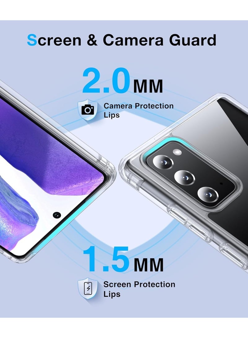 for Samsung Galaxy S20 plus Case Clear [Compatible with Magsafe] [Strong Magnet] [Non-Yellowing] Magnetic Slim Thin Bumper Phone Cover, Lightweight, and Durable Clear - Image 4