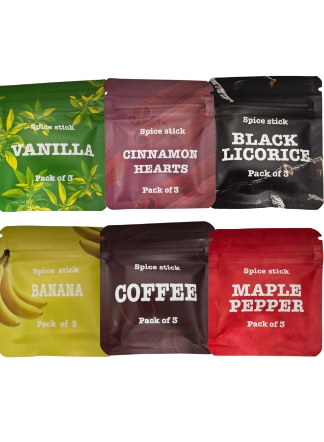 Alpha Fit Rich Blends Flavor Cores for Vaporless Inhaler | Dessert-Inspired Nicotine-Free Refills - Image 1