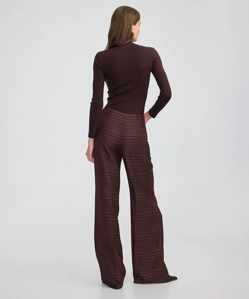 Ipekyol  Plaid Wide-Leg Trousers for Women | Best Price UAE