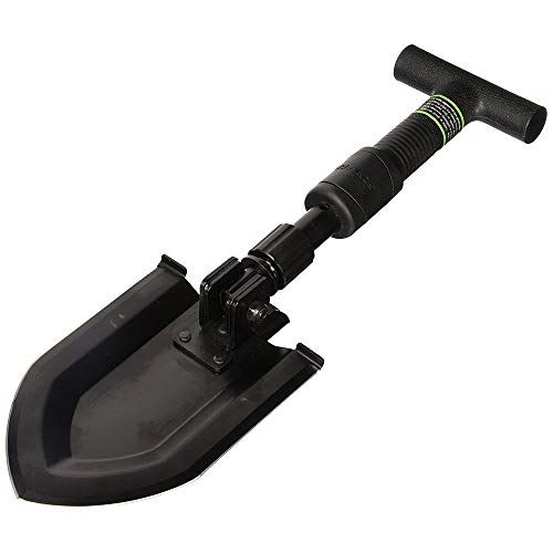 Schrade Delta Class Pay Dirt Shovel with Folding Capabilities for Outdoor Exploring, Hiking - Image 1