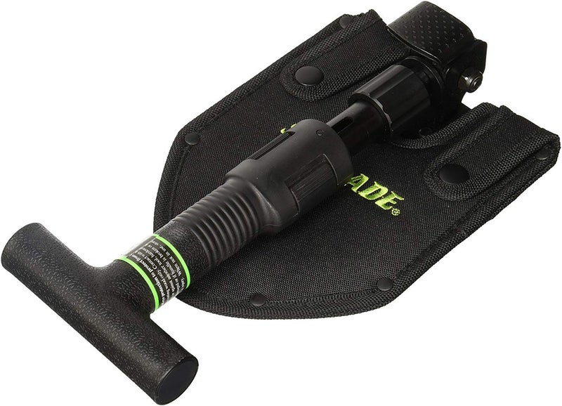 Schrade Delta Class Pay Dirt Shovel with Folding Capabilities for Outdoor Exploring, Hiking - Image 3