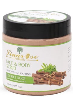 LINAROSE Licorice Face & Body Scrub - 500ml  - Image 1