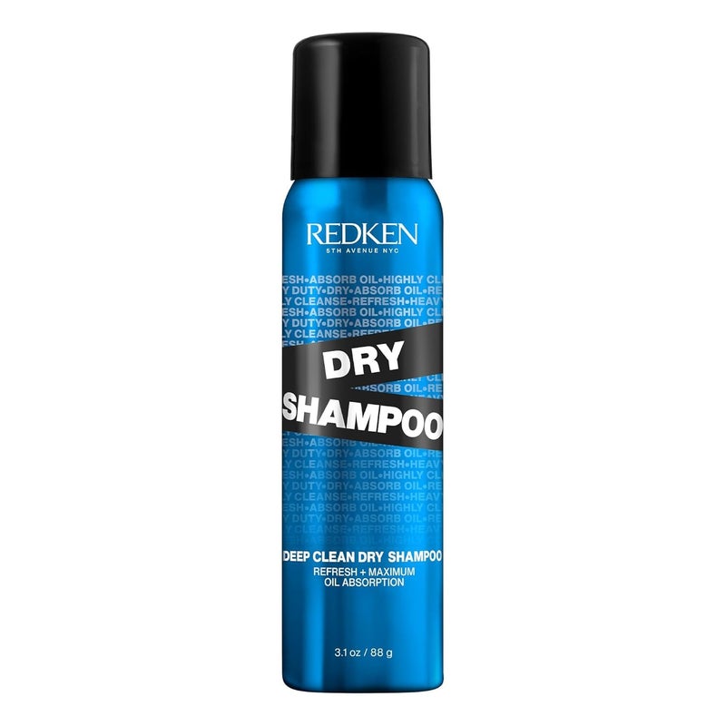 Redken Deep Clean Dry Shampoo For All Hair Types, For Dark or Light Hair - Instantly Refreshes Hair and Absorbs Oil In Between Washes, No Buildup or Residue, 3.1 Fl Oz - Image 1