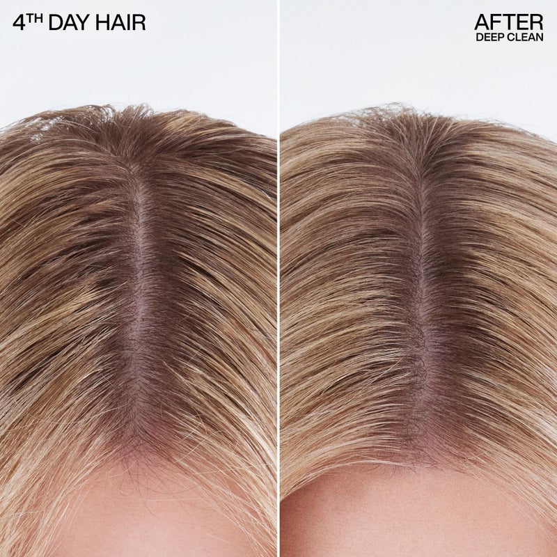 Redken Deep Clean Dry Shampoo For All Hair Types, For Dark or Light Hair - Instantly Refreshes Hair and Absorbs Oil In Between Washes, No Buildup or Residue, 3.1 Fl Oz - Image 4