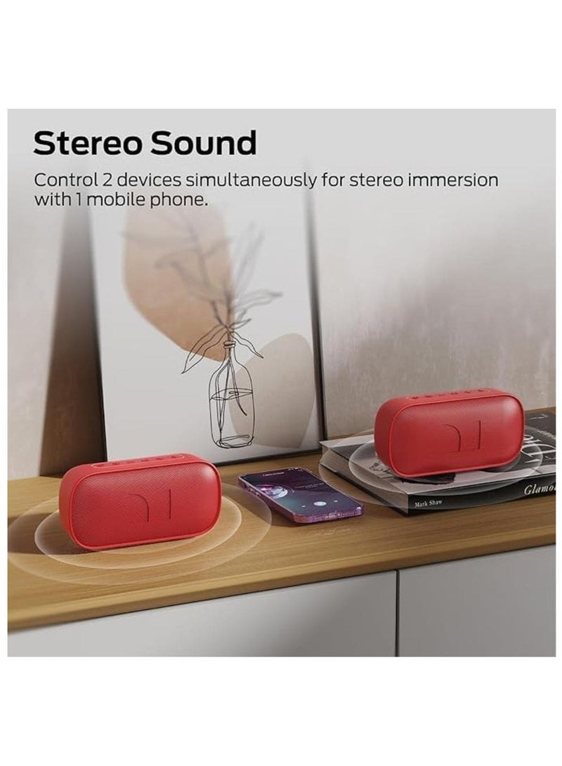 Monster New Monster S150 Bluetooth Speaker with Strong Bluetooth 5.4 Connectivity, IPX7 Waterproof Wireless Speaker, Multi-Channel Support, HD Hands-Free Calling, and Compact Design - Image 5