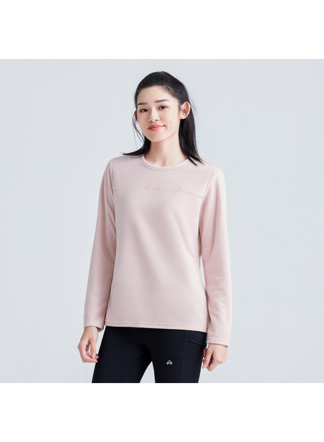 Lightweight Fleece】autumn Outdoor Sports Base Layer T-shirt - Warm, Stylish & Versatile - Image 5