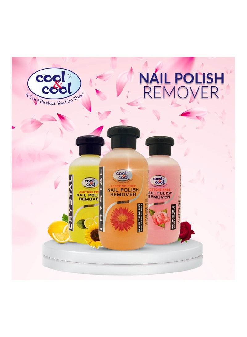 Cool & Cool مزيل طلاء الأظافر كول اند كول برائحة عباد الشمس 100 مل - Image 4