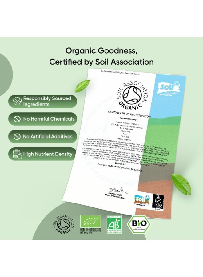 WeightWorld Moringa Capsules, Certified Organic, 180 Capsules, 1650 mg per Dose, Natural and Vegan Superfood, Organic Moringa Oleifera Leaves Source of Vitamins and Minerals, 2 Months Stock, Gluten Free - Image 4