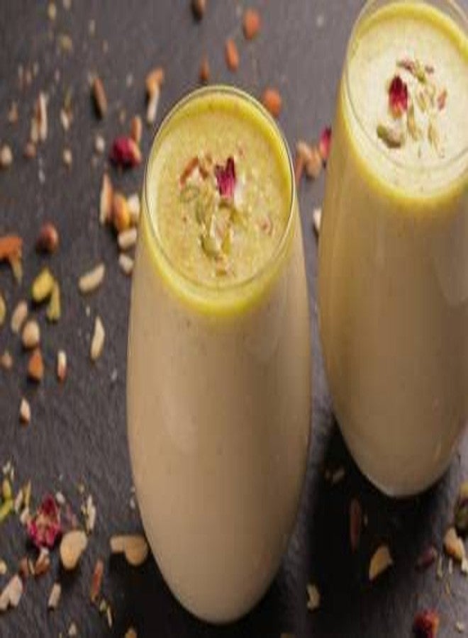 Brew Lab Delicious Ready to Use Badam Milk Mix with Real pieces of Badam and Flavour of Kesar, Pista, Elaichi | Almond Milk | Flavored Milk Powder | Chabeel Powder-250 gm - Image 4