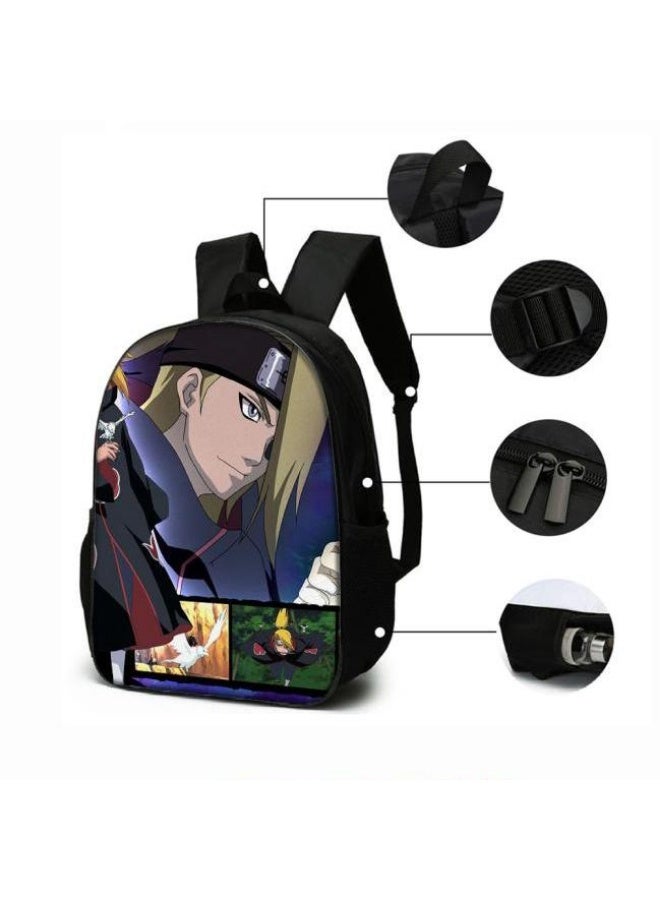 عام حقيبة ظهر مطبوعة بالرسوم المتحركة + مجموعة حقائب اليد + القلم، مجموعة حقائب عملية من ثلاث قطع (يمكن استخدام الطلاب والأطفال ونزهات الأصدقاء ورياضات تسلق الجبال وما إلى ذلك) - 111 - Image 4