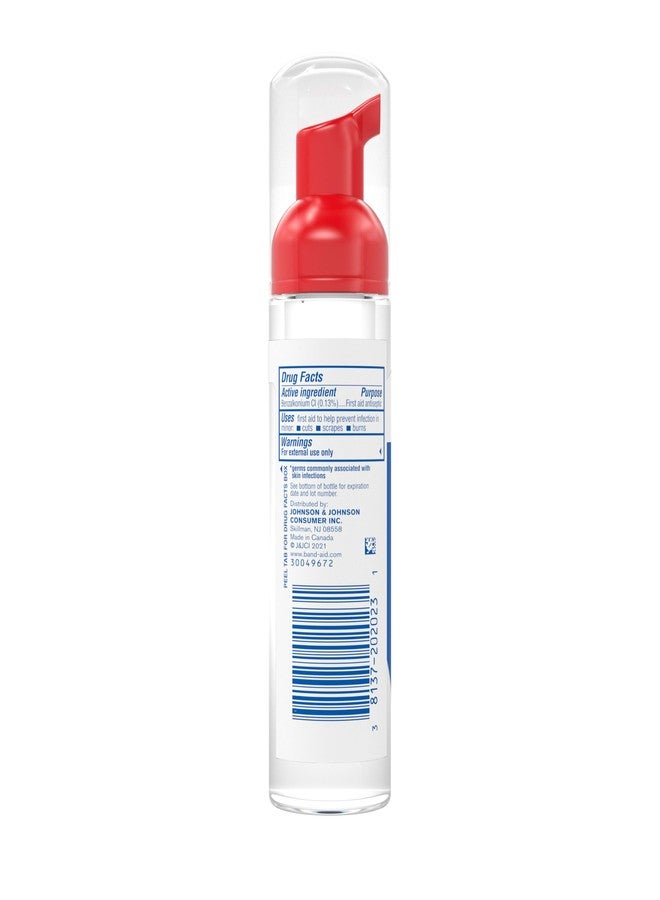 Band-Aid Brand Antiseptic Cleansing Foam for Kids, First Aid Antiseptic Foam Kills Germs to Prevent Infection, with Benzalkonium Cl, No Sting, 2.3 fl. oz - Image 5