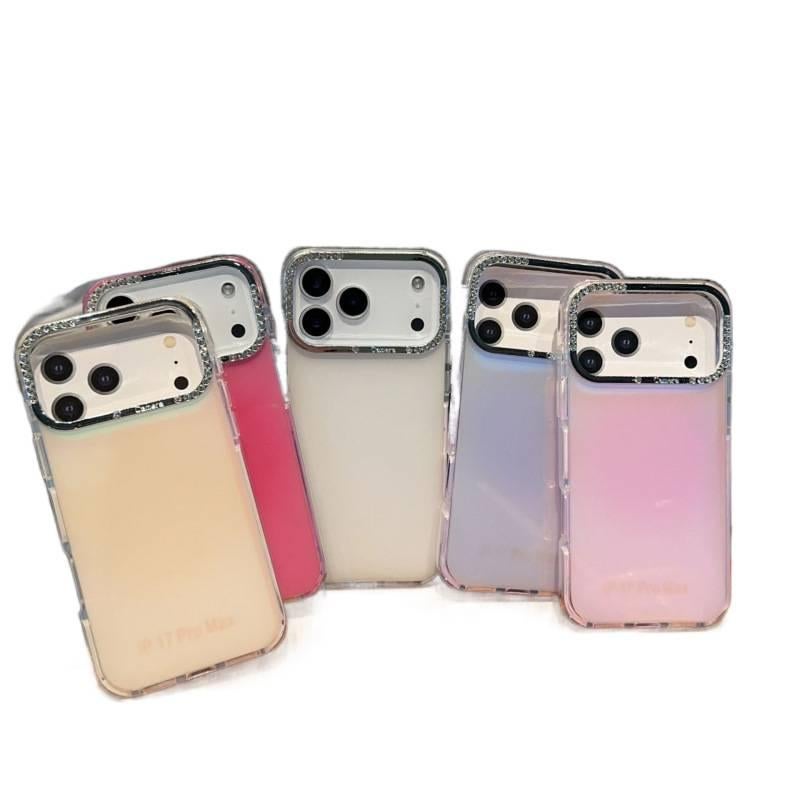 غطاء واقي، حماية من السقوط، أحمر، مقاوم للصدمات لـ iPhone 16 / 16 Plus / 16 Pro / 16 Pro Max باللون الأحمر للاستخدام الداخلي للرحلات اليومية للطاولة - Image 2
