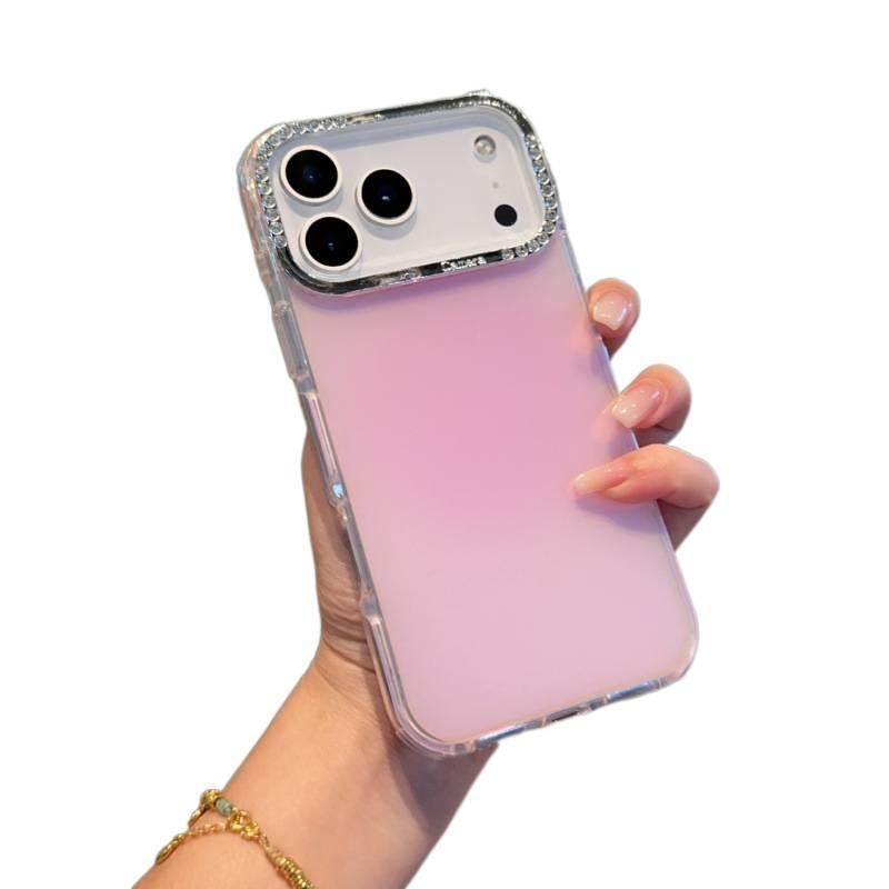غطاء واقي، حماية من السقوط، أحمر، مقاوم للصدمات لـ iPhone 16 / 16 Plus / 16 Pro / 16 Pro Max باللون الأحمر للاستخدام الداخلي للرحلات اليومية للطاولة - Image 3
