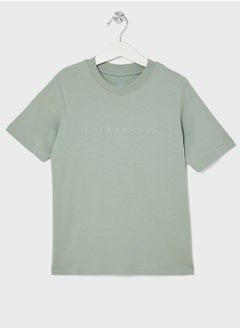 Jack & Jones Junior Kids Logo Crew Neck T-Shirts  - Image 1