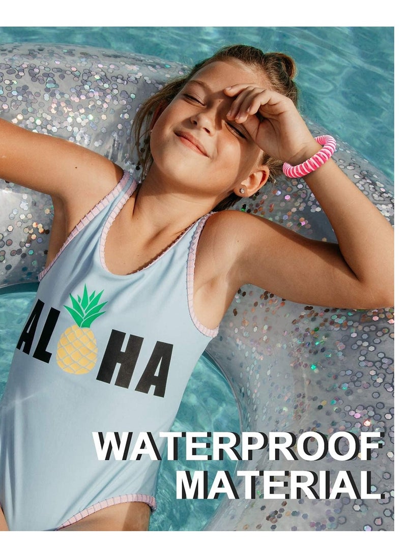 Excefore سوار طارد البعوض، أساور مقاومة للحشرات للماء للأطفال والبالغين والرضع، طبيعية بالكامل طويلة الأمد للاستخدام الداخلي والخارجي (12 سوار بلون عشوائي + 12 لصقة طاردة للحشرات) - Image 5