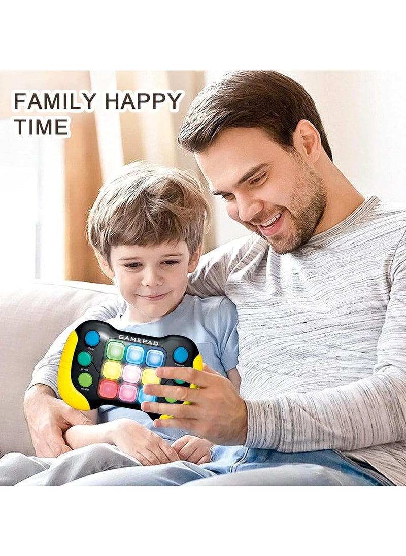 Mr. Penda - Quick Push Pop Light up Games, 5 Mode 999 Level Fast Push Game, Decompression Breakthrough Puzzle Game Machine, The Fidget Game for Kids and Adults, Puzzle Game Machine for Educational and Memory Growth - Image 1
