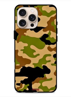 Apple iPhone 16 Pro Max Protective Case Cover Camouflage Abstract Digital Pattern