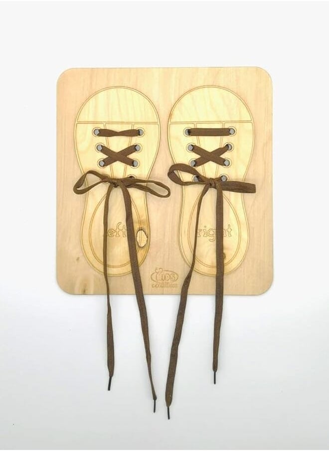Shoes tie puzzle 