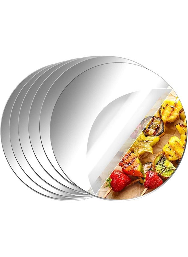 LAMSIT IBDAA Acrylic Circles 3mm Thick 16-Pack (4 Inch, Silver Mirror) - Image 3
