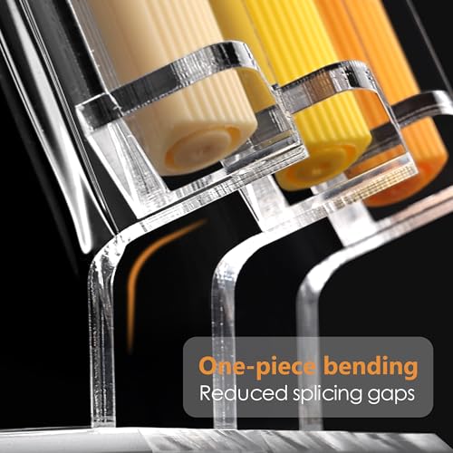 YUXUN Acrylic Pen Holder Display Stand - 30° Tilt Angle, Multi-Functional Clear Pencil & Makeup Brush Organizer for Office, School, Home and Exhibition -1PC - Image 4