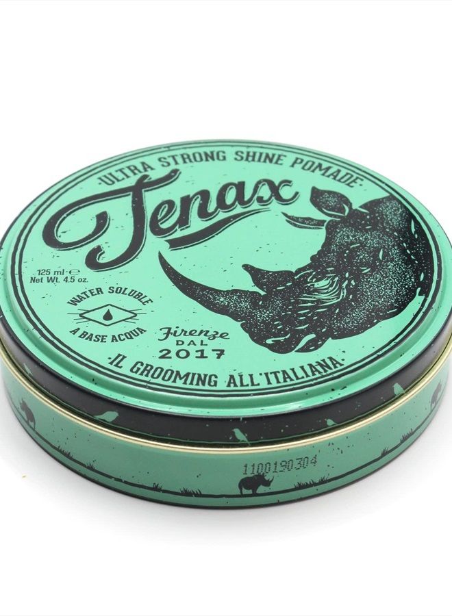 Tenax Water Soluble Pomade, Extra Strong Hold with Maximum Shine, 4.5 oz - Image 1