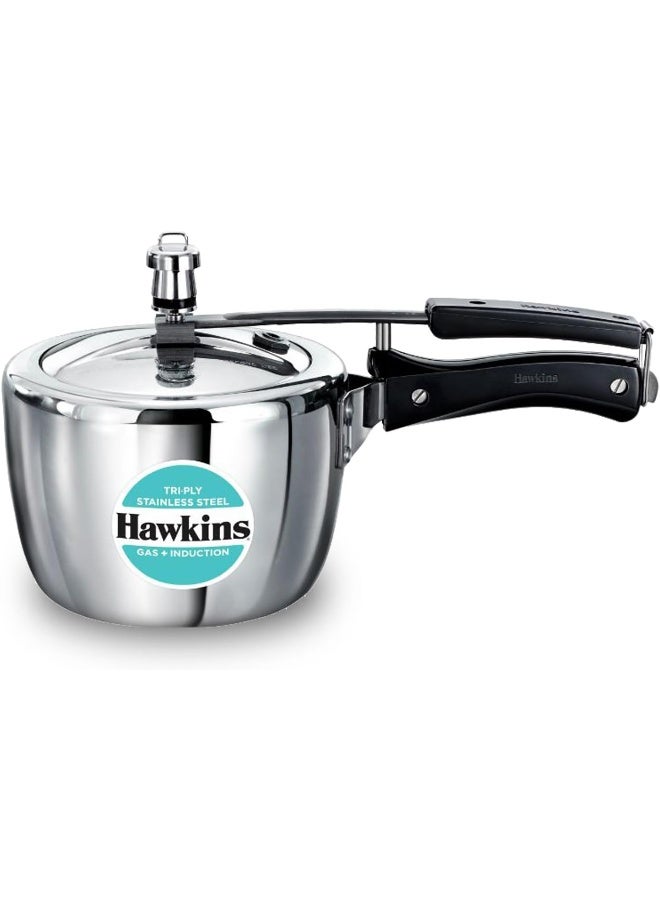 Hawkins وعاء ضغط من الفولاذ المقاوم للصدأ مع غطاء داخلي - Image 1