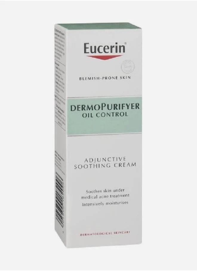 Eucerin DermoPurifyer Adjunctive Soothing Cream, 50ml