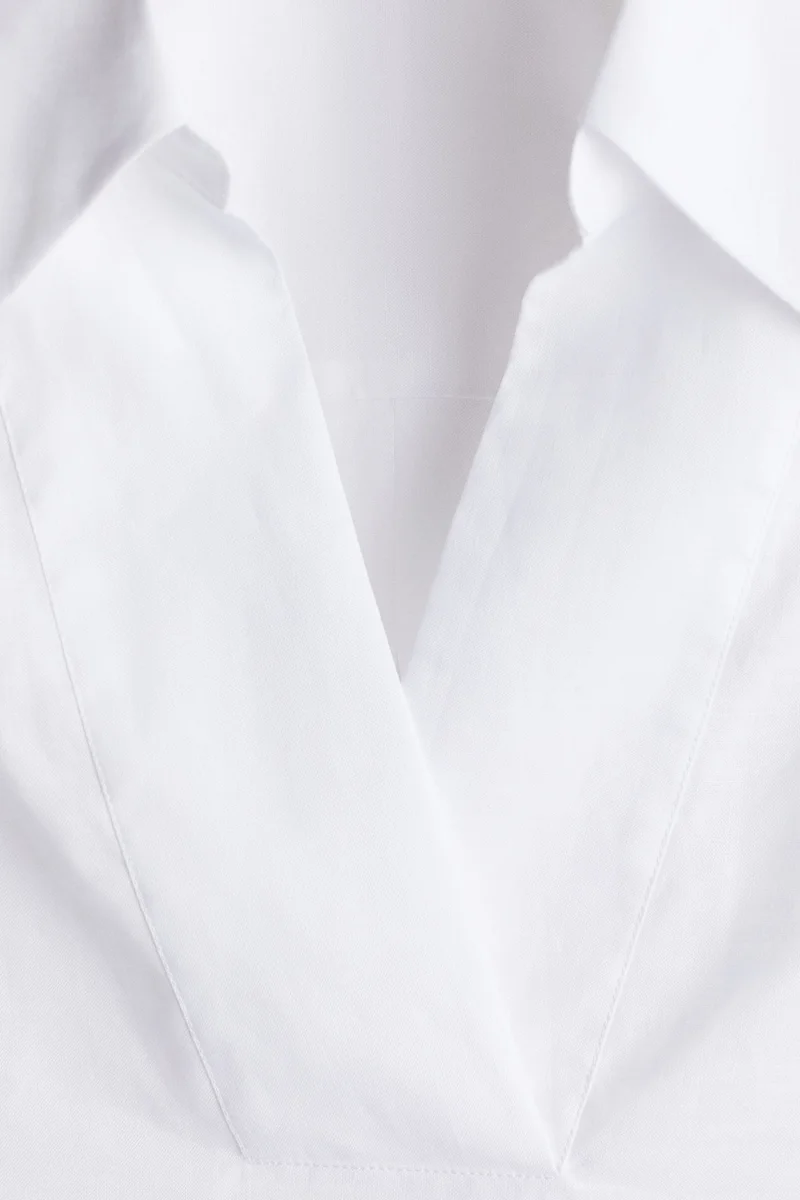H&M Ramie popover shirt