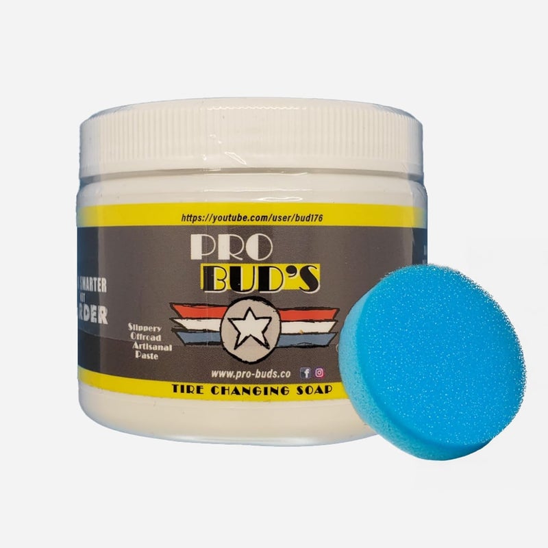 Pro Bud's Tire Changing Paste - Peerless Lubrication Tire Mounting Paste for Quick Changes and a Secure Fit - Slip-Resistant Tire Paste for Mounting Tires - 4 oz. Single & bulk use compatible - Image 1