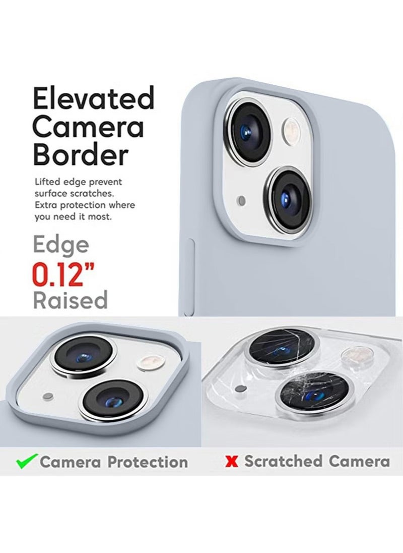 Generic - iPhone 15 Mobile Case Cover with Soft Liquid Silicone Protection Anti-Scratch Shockproof Accessories Slim Protective Back Cover with Comfortable Hold Touch Feeling and Anti-fingerprint - Image 1