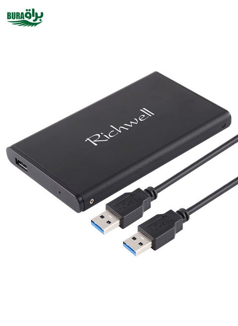 Richwell SATA R2-SATA-320GB 320GB 2.5 inch USB3.0 Super Speed Interface Mobile Hard Disk Drive(Black)