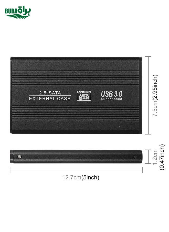 Richwell SATA R2-SATA-320GB 320GB 2.5 inch USB3.0 Super Speed Interface Mobile Hard Disk Drive(Black)