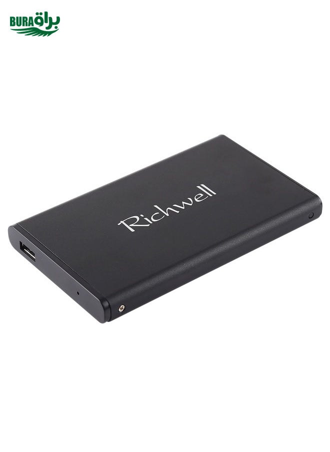 Richwell SATA R2-SATA-320GB 320GB 2.5 inch USB3.0 Super Speed Interface Mobile Hard Disk Drive(Black)