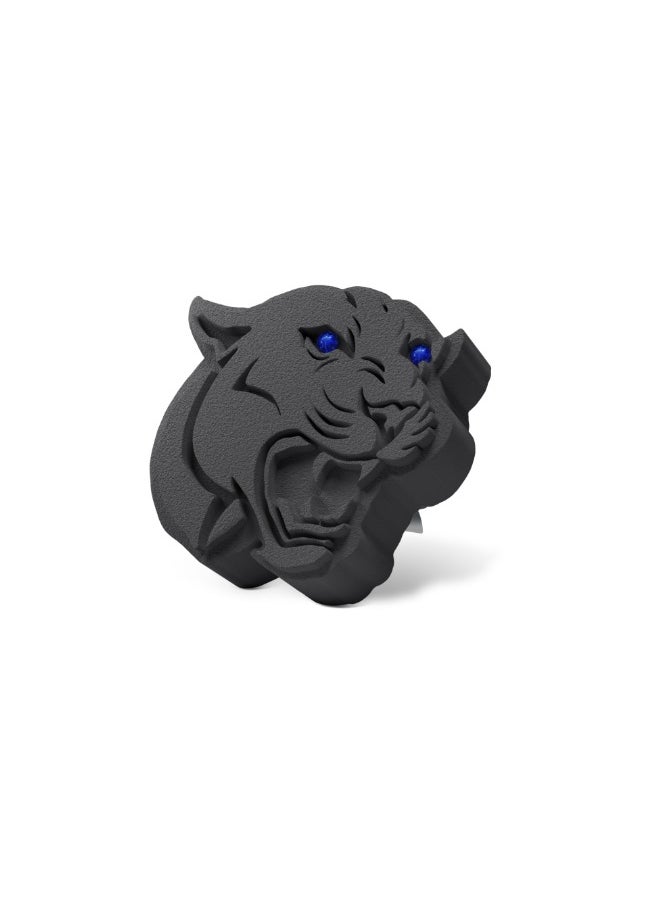 MEDORI - Ceramic Car Air Freshener For Vent 2D Panther Head Analogous a Fragrance With Luxurious Enchanting Aroma And Fragrance Is Made In France - Image 1