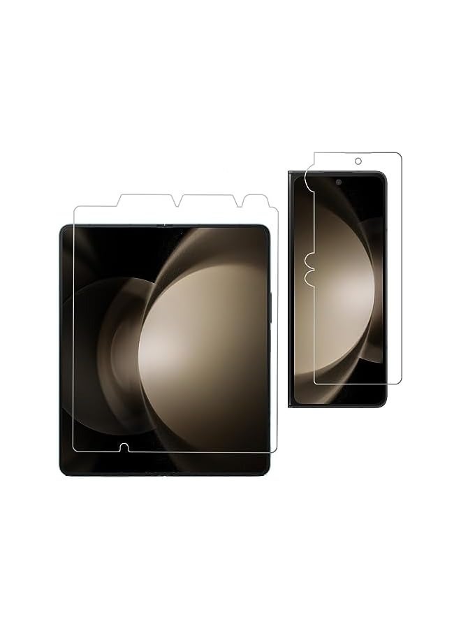 PROMASS Screen Protector Compatible with Galaxy Z Fold6, HD Clear Anti-Scratch Bubble-Free Full Coverage Screen Protector Film for Galaxy Z Fold 6 2024 [3 pieces]