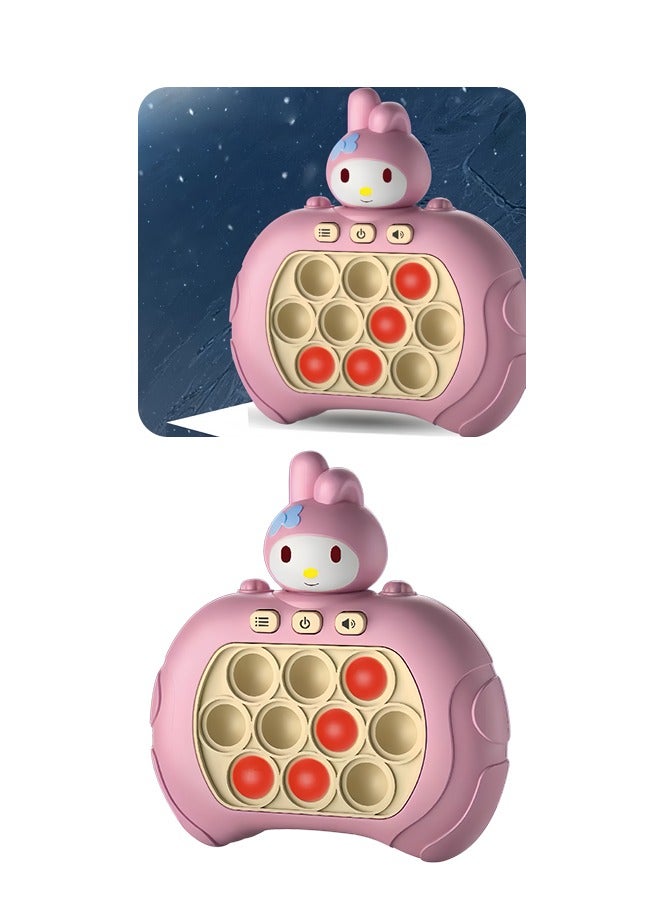 Stress relieving puzzle game, children's handheld game series, music based quick push game console. good fun  - Image 1
