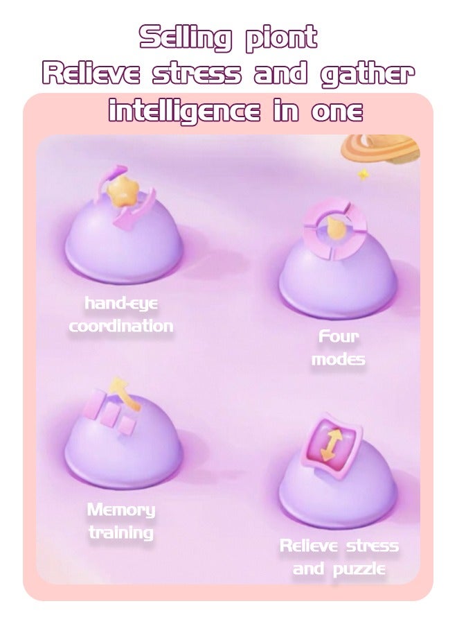 Stress relieving puzzle game, children's handheld game series, music based quick push game console. good fun  - Image 3